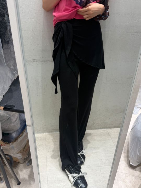 mars東大門實拍女士新品人氣時尚熱賣推薦真品裙褲喇叭褲mars裙褲圖色2