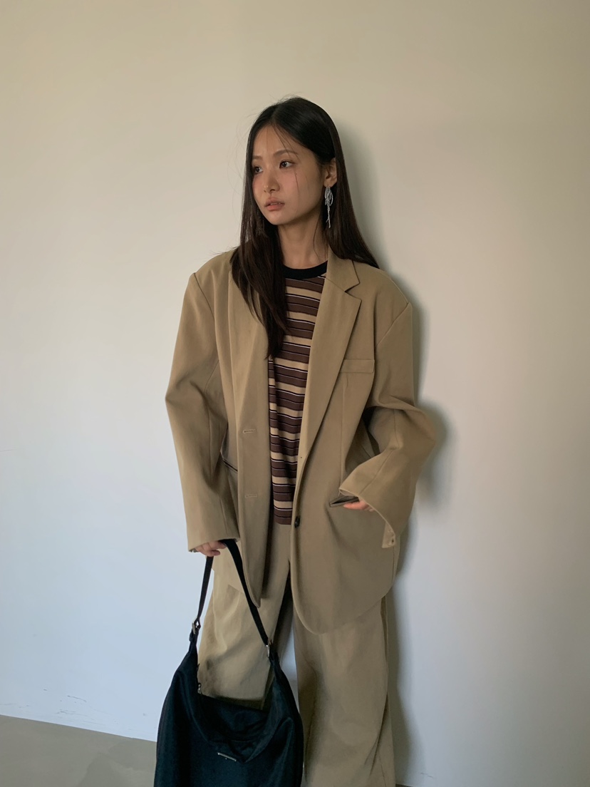 CAMEL-P東大門直郵26秋季新品推薦T恤條紋Came_l 家T恤
