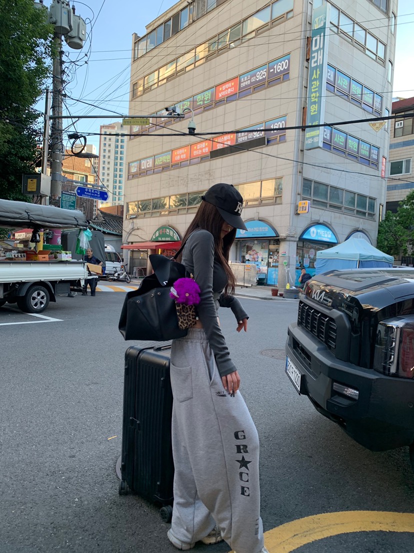 OKIE韓國直郵女士新品人氣時尚休閑推薦真品熱賣長袖T恤OKIE長袖T恤