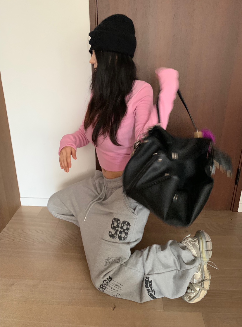 OKIE韓國直郵女士新品人氣時尚休閑推薦真品熱賣長袖T恤OKIE長袖T恤
