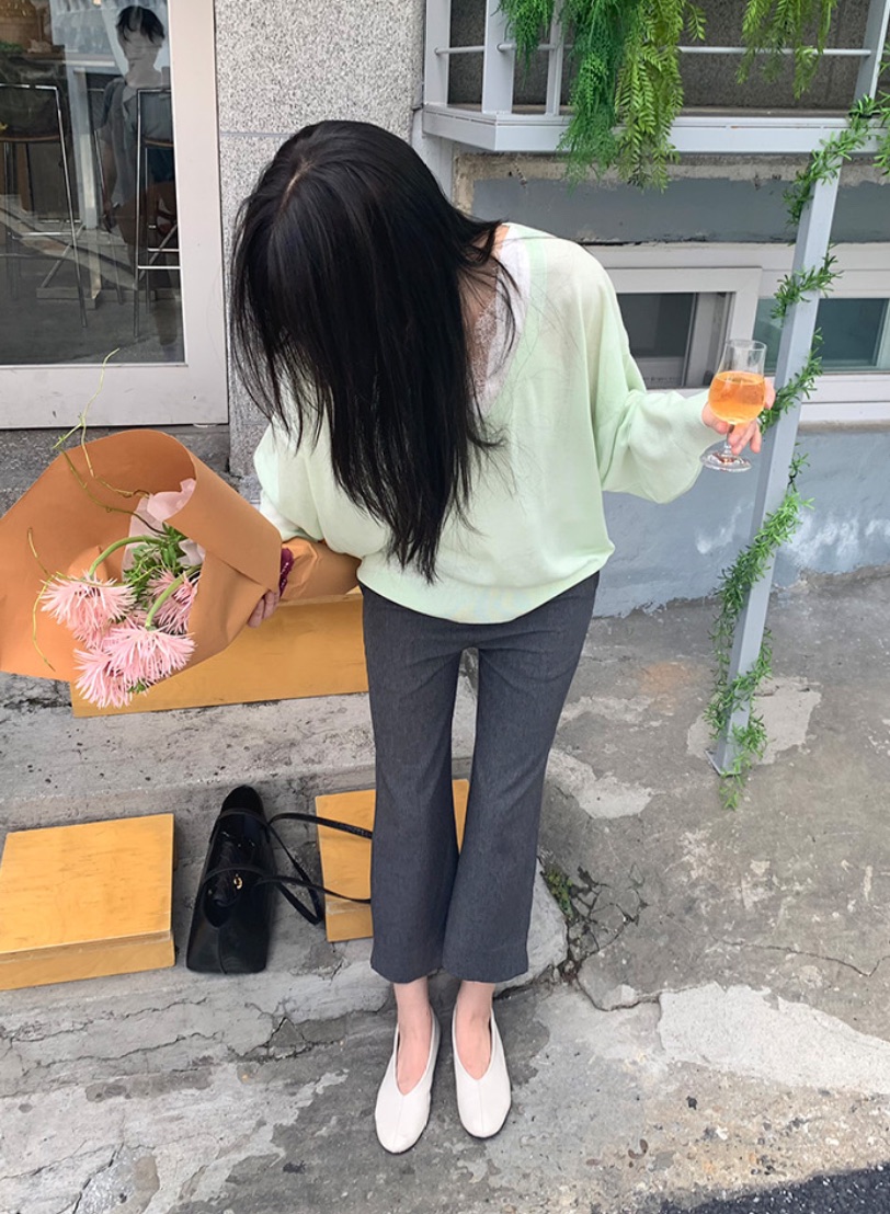 BLACK PIG/BERTO東大門直郵女士新品熱賣休閑休閑褲七分褲BLACK PIG/BERTO休閑褲