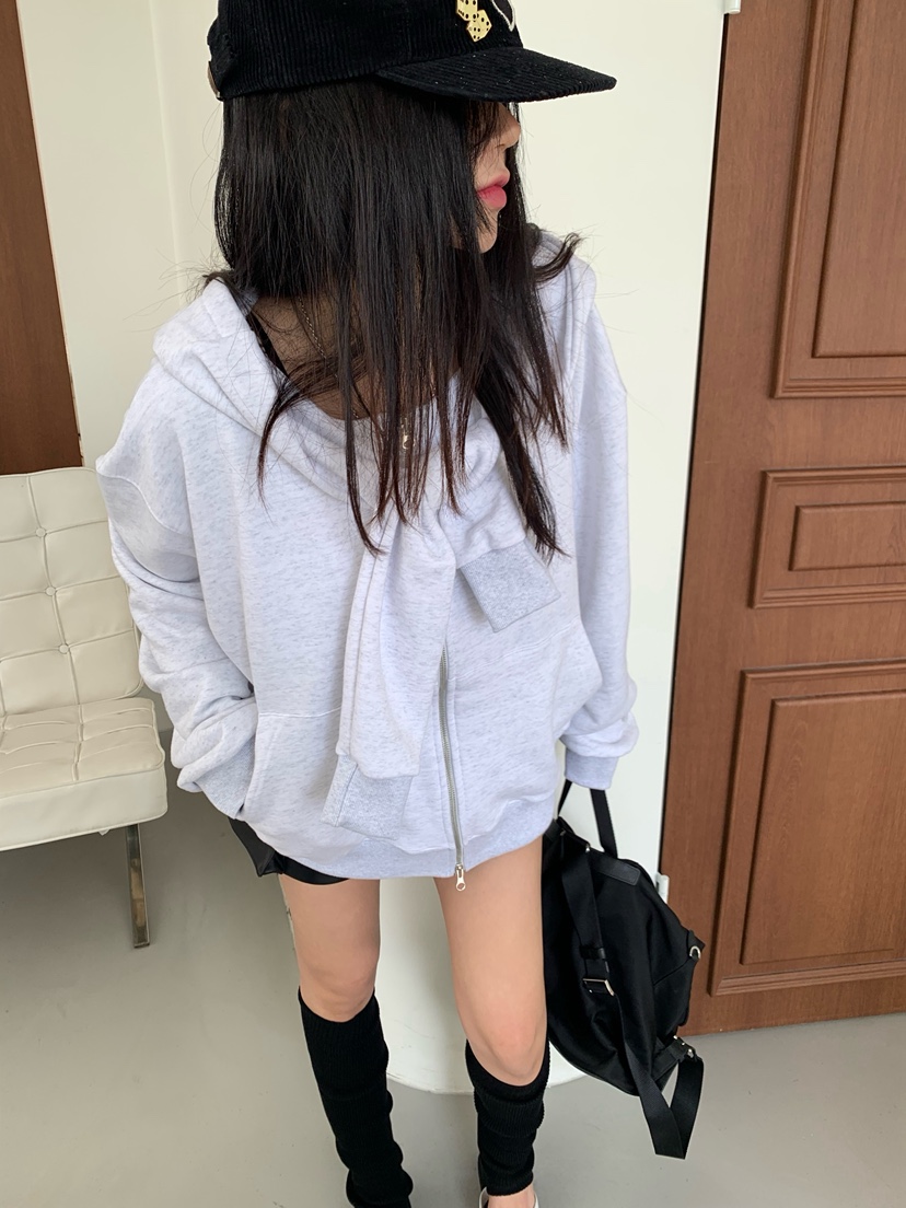 OKIE韓國直郵女士新款熱賣真品休閑時尚推薦人氣衛衣連帽衫OKIE衛衣