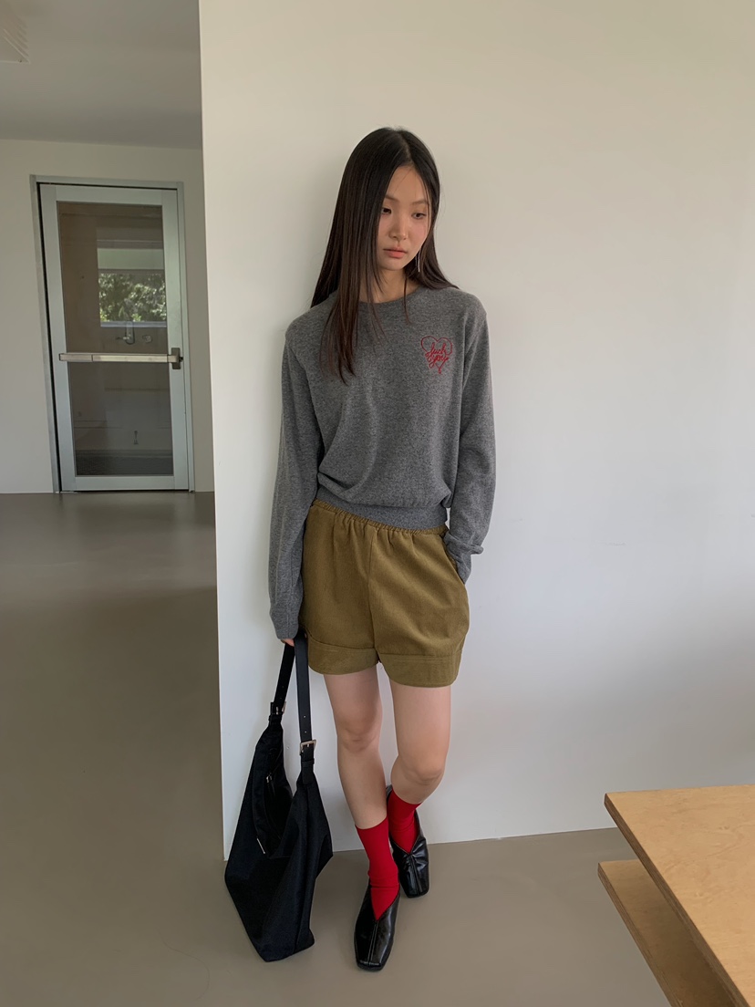 CAMEL-P東大門代購女裝新品休閑短褲燈芯絨Came_l 家短褲
