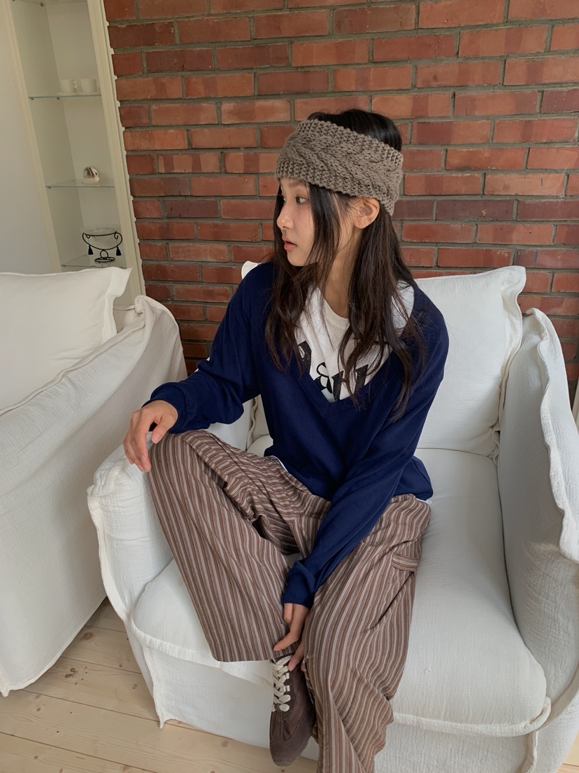 CAMEL-P東大門直郵女裝新品真品長袖T恤V領深VCame_l 家長袖T恤