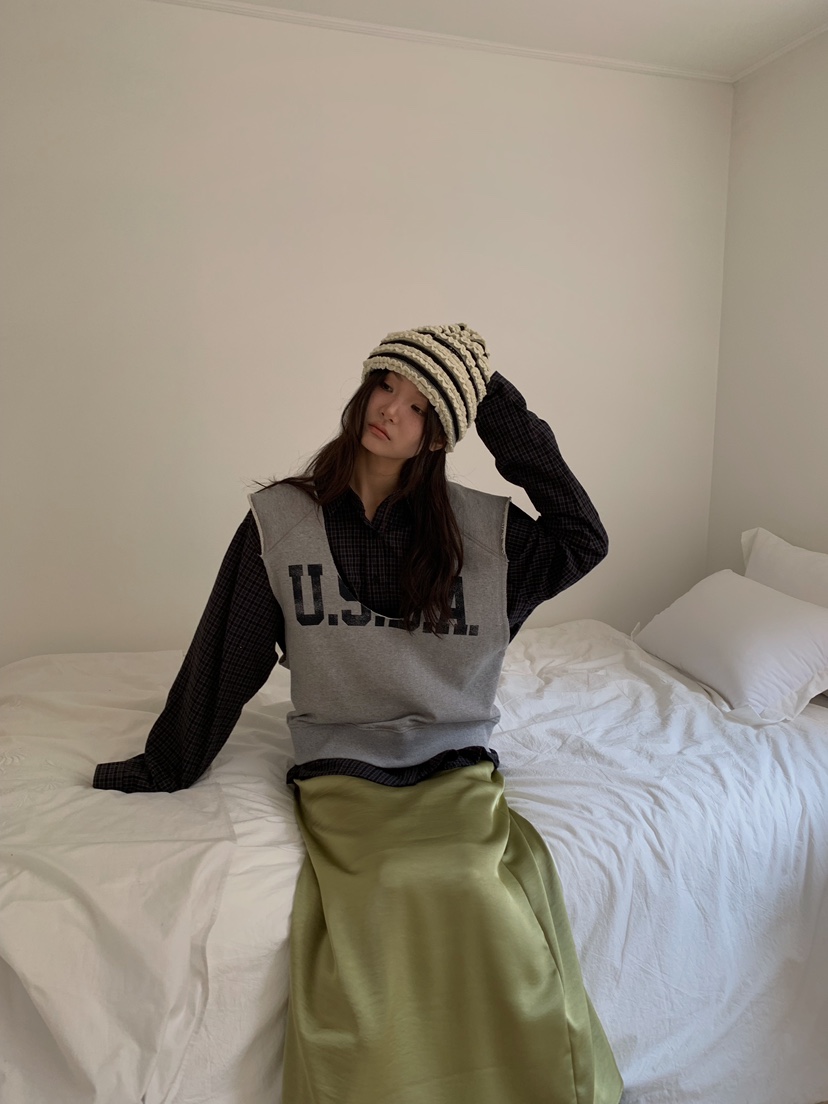 CAMEL-P東大門直郵女士新品休閑吊帶背心深U領Came_l 家吊帶/背心