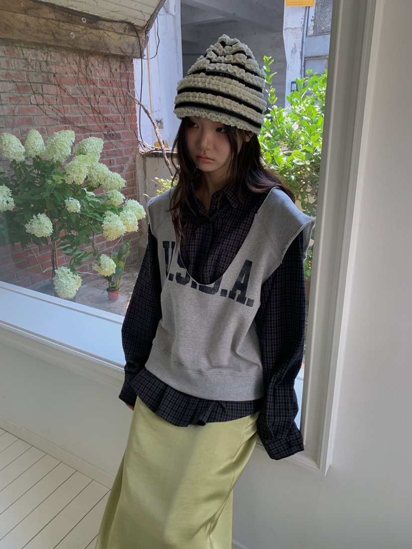 CAMEL-P東大門直郵女士新品休閑吊帶背心深U領Came_l 家吊帶/背心
