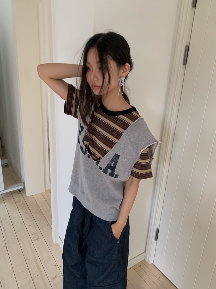 CAMEL-P東大門直郵女士新品休閑吊帶背心深U領Came_l 家吊帶/背心