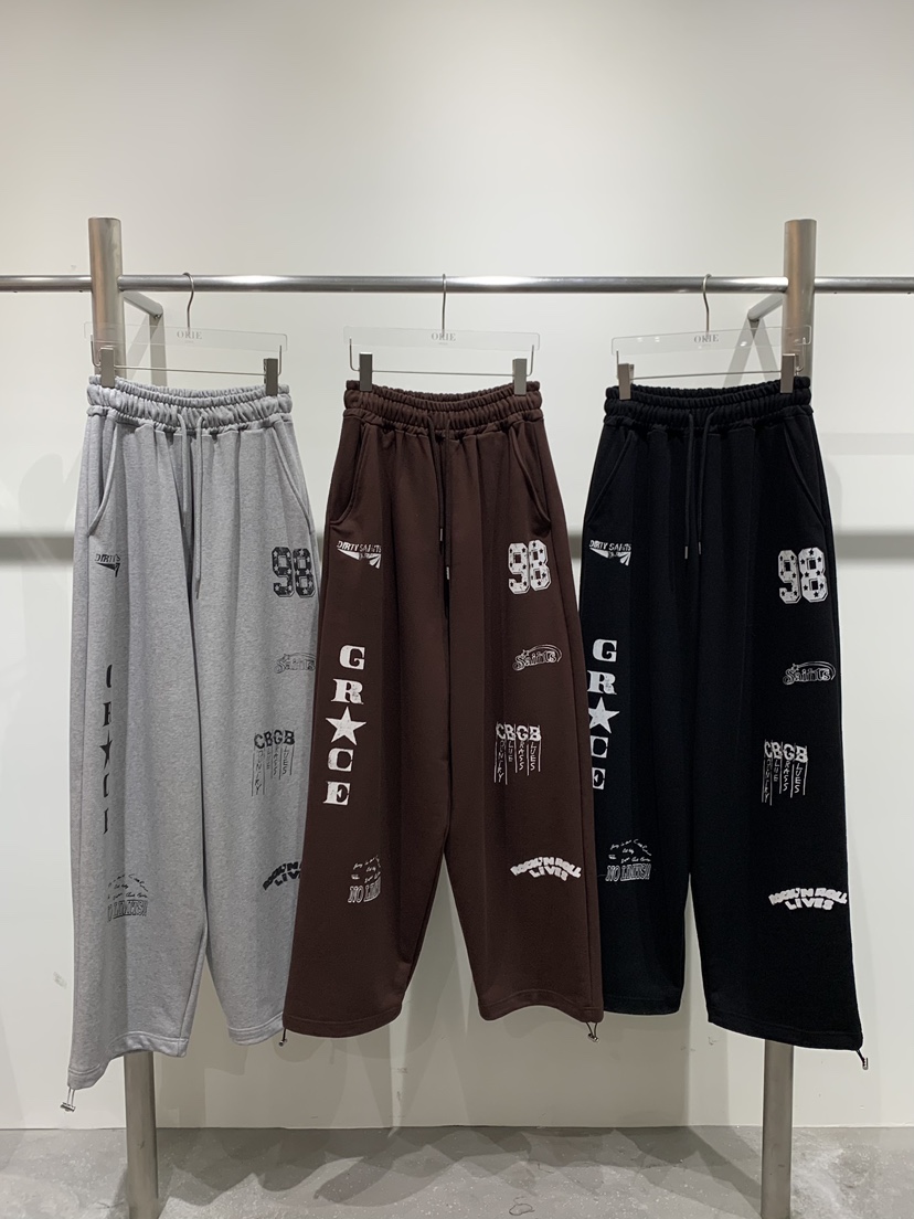 OKIE東大門實拍26秋季新款人氣時尚熱賣推薦休閑真品休閑褲OKIE休閑褲