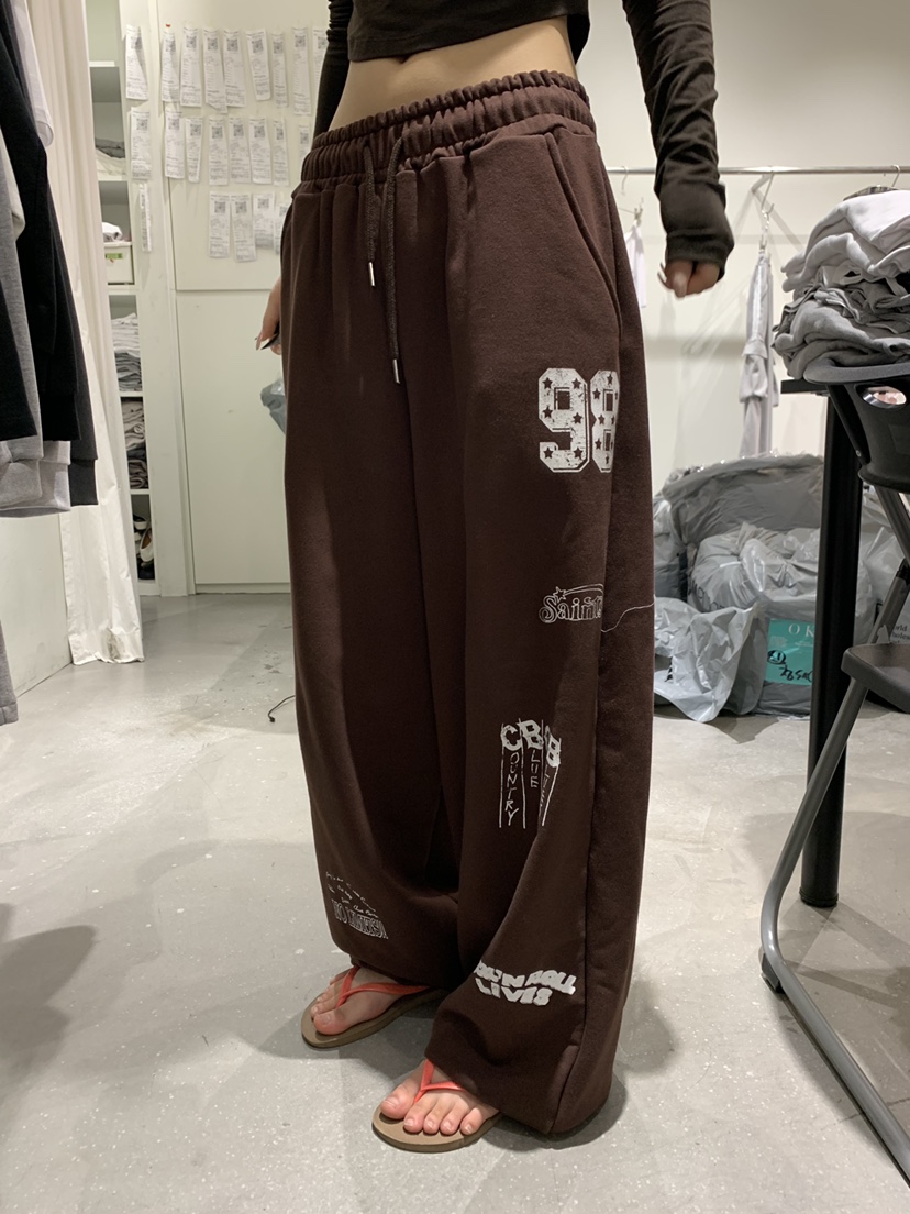 OKIE東大門實拍26秋季新款人氣時尚熱賣推薦休閑真品休閑褲OKIE休閑褲