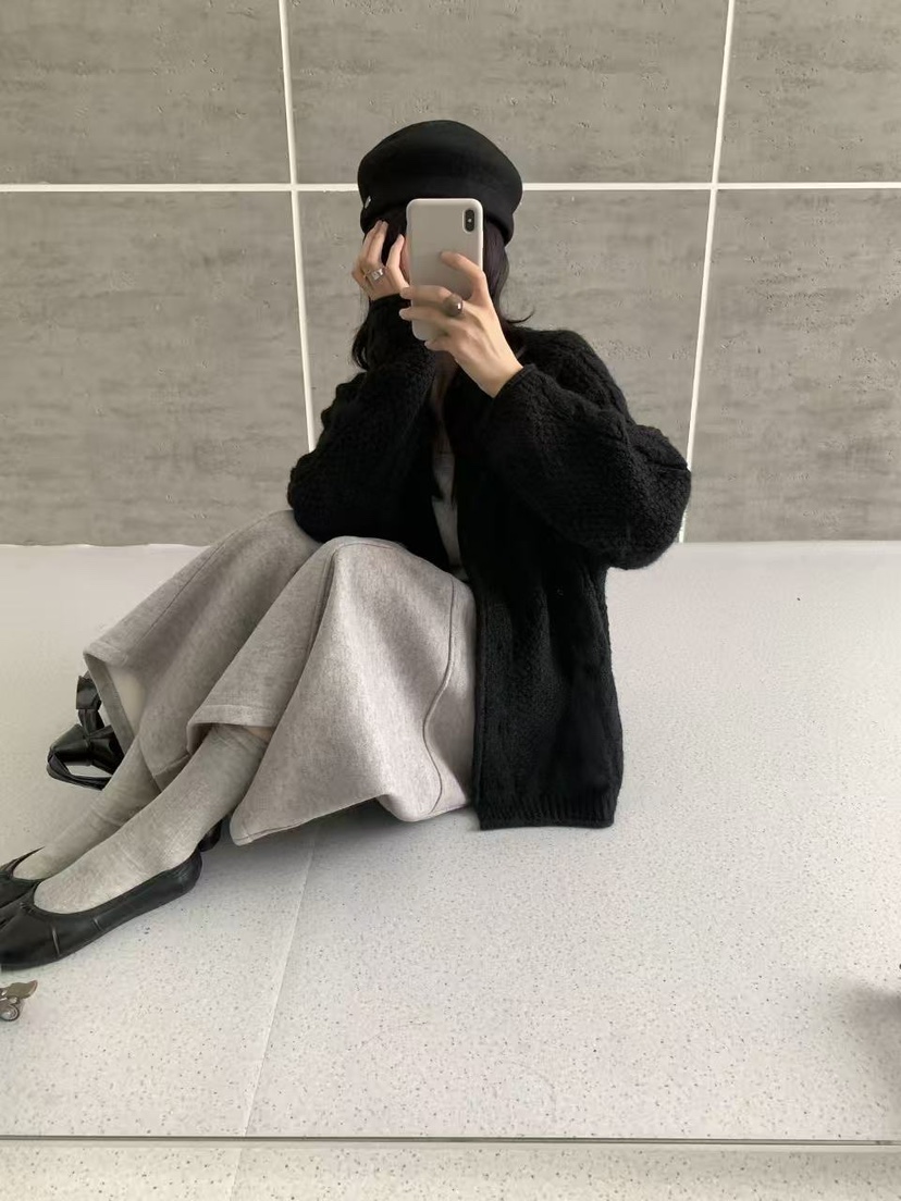 BONHEUR東大門直郵女士新品人氣真品休閑時尚推薦毛衣開衫BONHEUR毛衣