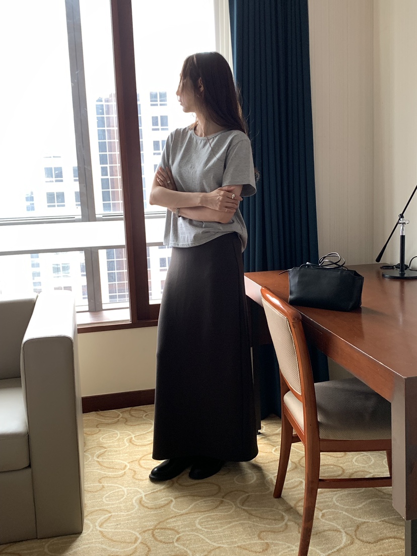 NOTICE韓國代購26秋季新品推薦休閑人氣時尚真品熱賣長裙NOTICE長裙