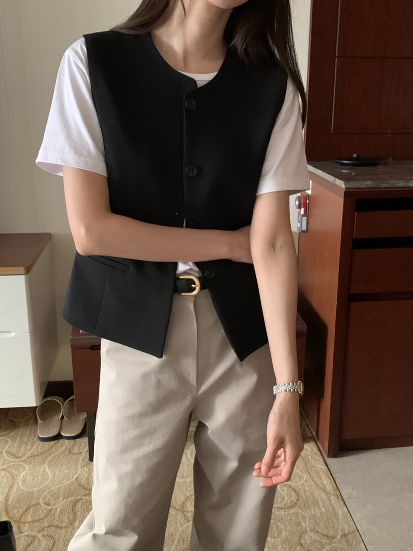NOTICE韓國代購女士新款真品熱賣休閑人氣推薦時尚馬甲NOTICE馬甲