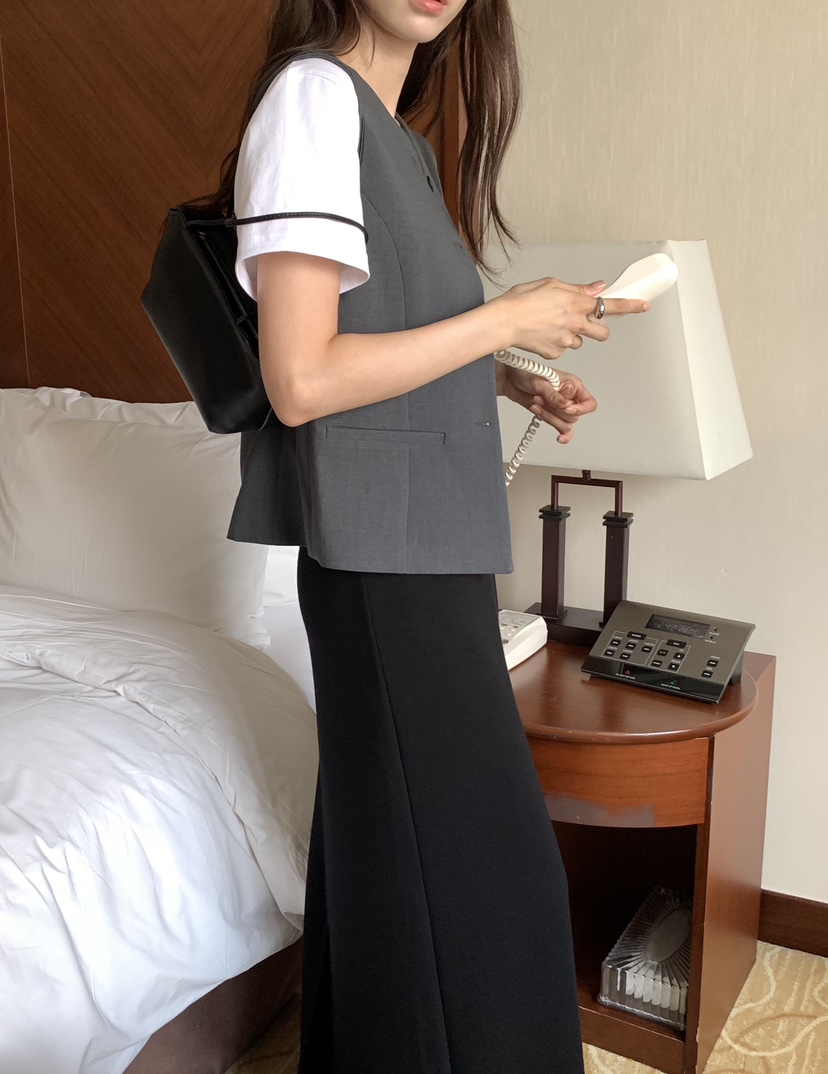 NOTICE韓國代購女士新款真品熱賣休閑人氣推薦時尚馬甲NOTICE馬甲