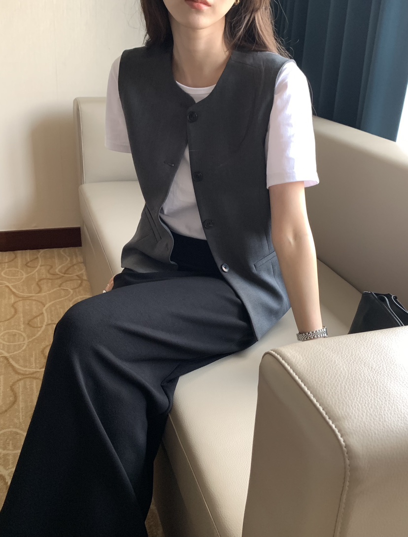 NOTICE韓國代購女士新款真品熱賣休閑人氣推薦時尚馬甲NOTICE馬甲