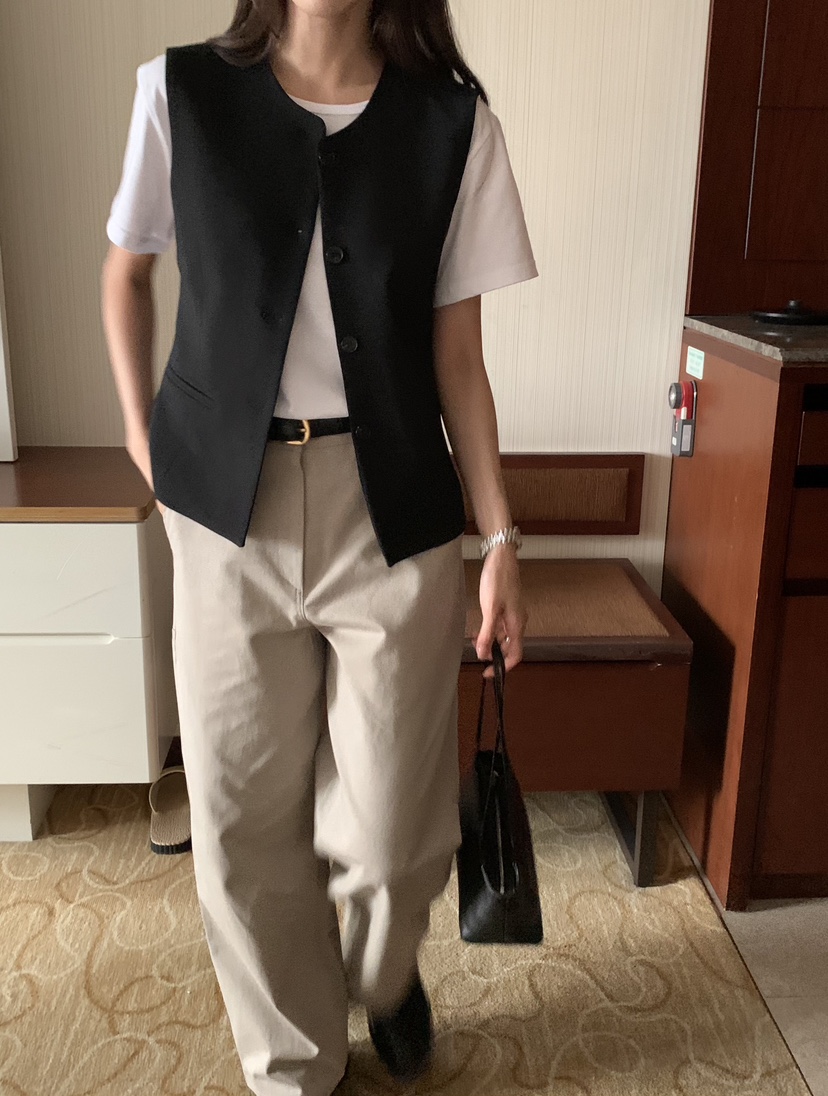 NOTICE韓國代購女士新款真品熱賣休閑人氣推薦時尚馬甲NOTICE馬甲