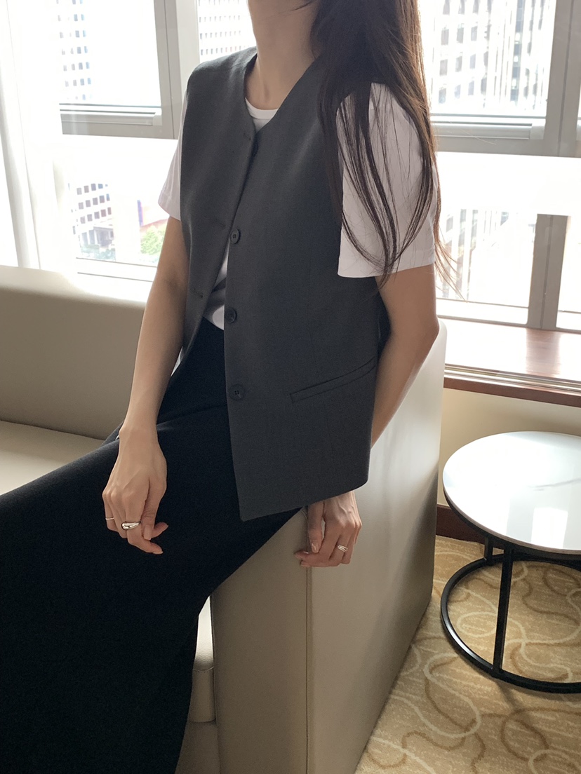 NOTICE韓國代購女士新款真品熱賣休閑人氣推薦時尚馬甲NOTICE馬甲