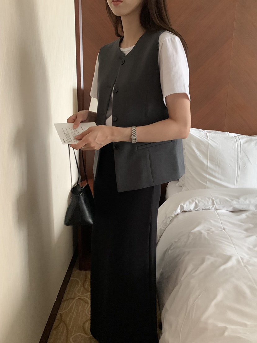 NOTICE韓國代購女士新款真品熱賣休閑人氣推薦時尚馬甲NOTICE馬甲