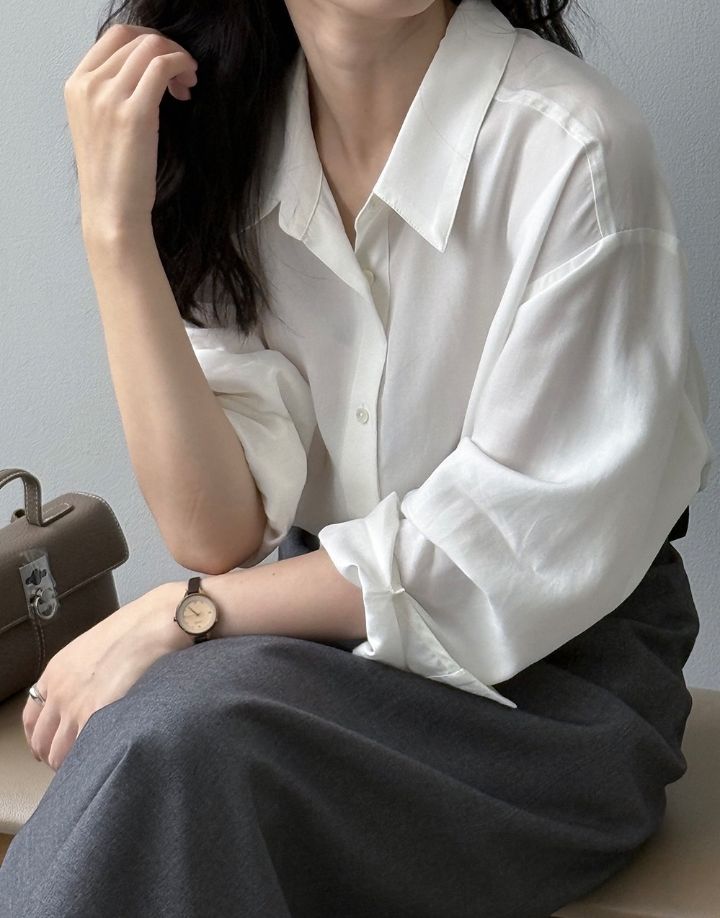STAY HERE東大門直郵女士新款休閑時尚熱賣人氣襯衫蕾絲衫STAY HERE-2件起襯衫/蕾絲衫