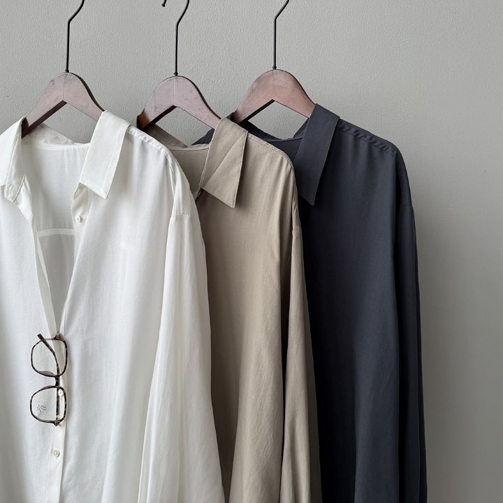 STAY HERE東大門直郵女士新款休閑時尚熱賣人氣襯衫蕾絲衫STAY HERE-2件起襯衫/蕾絲衫