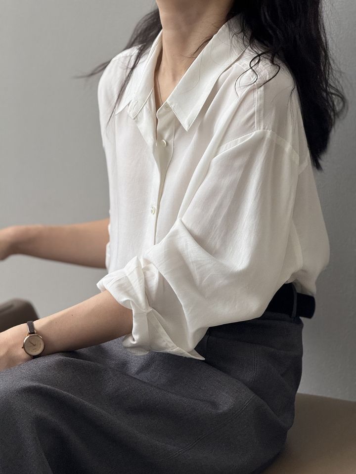 STAY HERE東大門直郵女士新款休閑時尚熱賣人氣襯衫蕾絲衫STAY HERE-2件起襯衫/蕾絲衫
