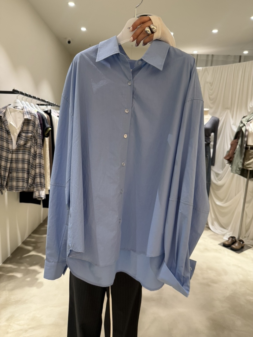 OVER NEAR東大門代購女裝新品熱賣時尚休閑人氣襯衫蕾絲衫OVER NEAR襯衫/蕾絲衫圖色1