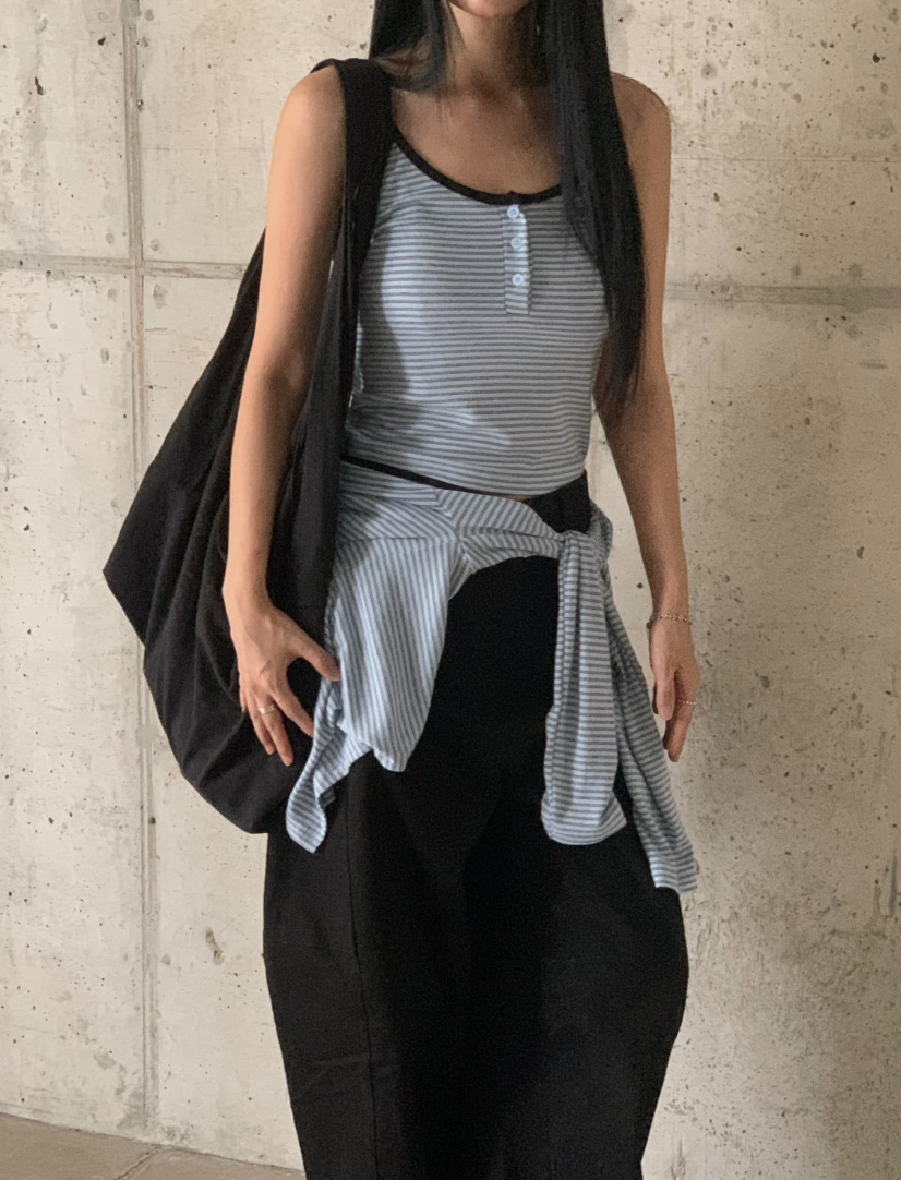 OVER NEAR東大門實拍女士新品熱賣休閑推薦長袖T恤不含吊帶OVER NEAR長袖T恤