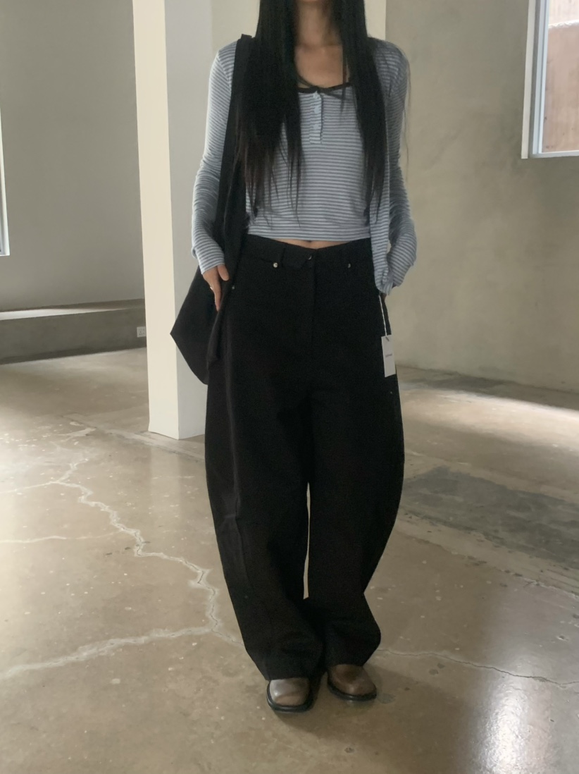 OVER NEAR東大門實拍女士新品熱賣休閑推薦長袖T恤不含吊帶OVER NEAR長袖T恤