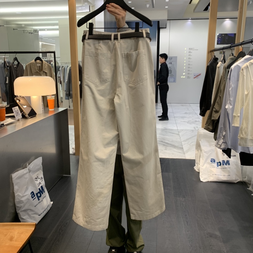 OBJECT韓國代購女裝新款人氣休閑熱賣推薦休閑褲不含腰帶OBJECT休閑褲