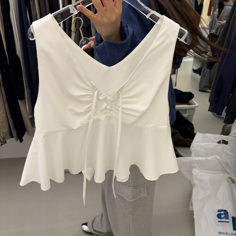 PADO東大門實拍女士新款休閑熱賣真品時尚人氣推薦吊帶背心PADO吊帶/背心圖色2