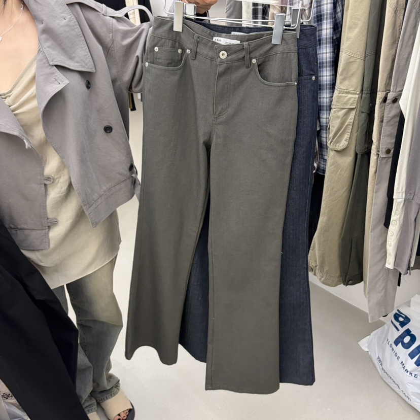 PADO東大門實拍女裝新品人氣真品休閑時尚熱賣休閑褲人字紋PADO休閑褲圖色2