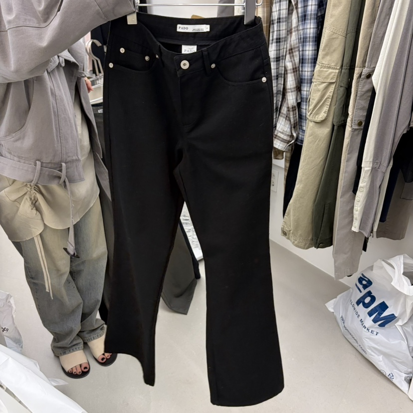 PADO東大門實拍女裝新品人氣真品休閑時尚熱賣休閑褲人字紋PADO休閑褲圖色3