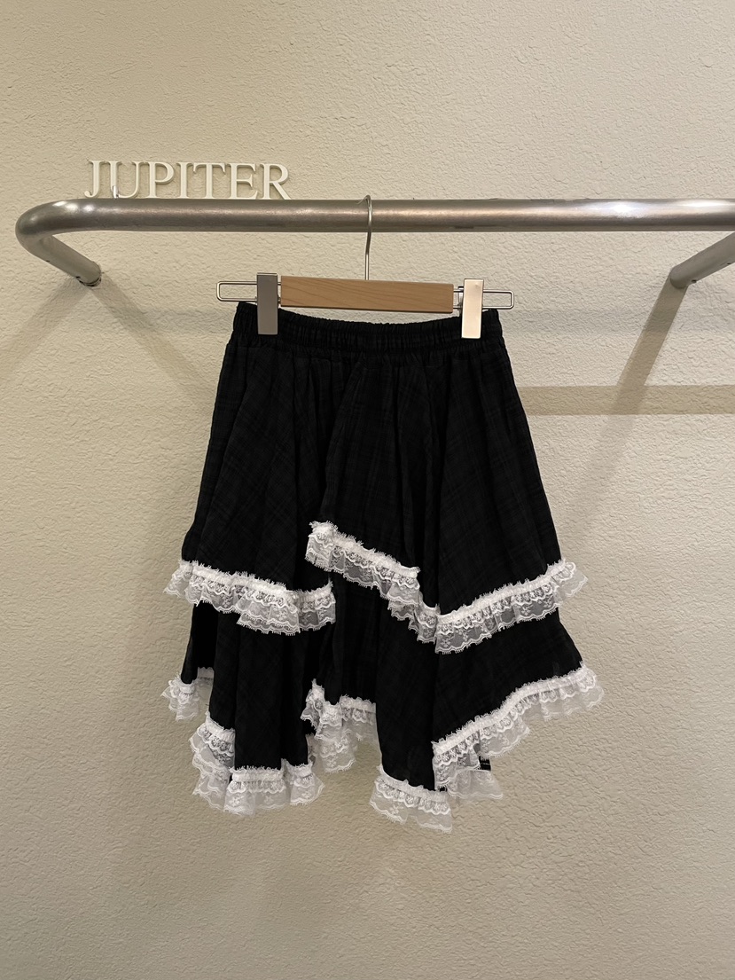 JUPITER韓國代購女裝新款真品熱賣人氣時尚推薦半身裙中短裙JUPITER半身裙/中短裙圖色4黑色