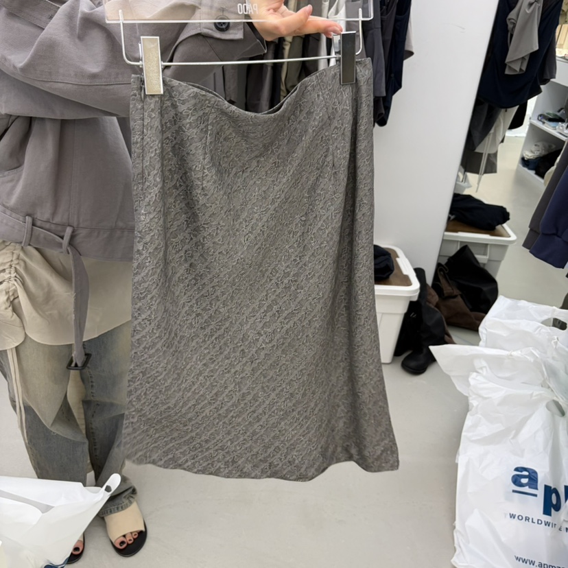 PADO東大門代購女士新款人氣真品推薦熱賣半身裙中短裙提花PADO半身裙/中短裙