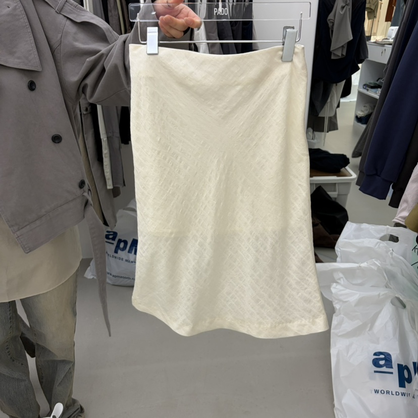 PADO東大門代購女士新款人氣真品推薦熱賣半身裙中短裙提花PADO半身裙/中短裙圖色2