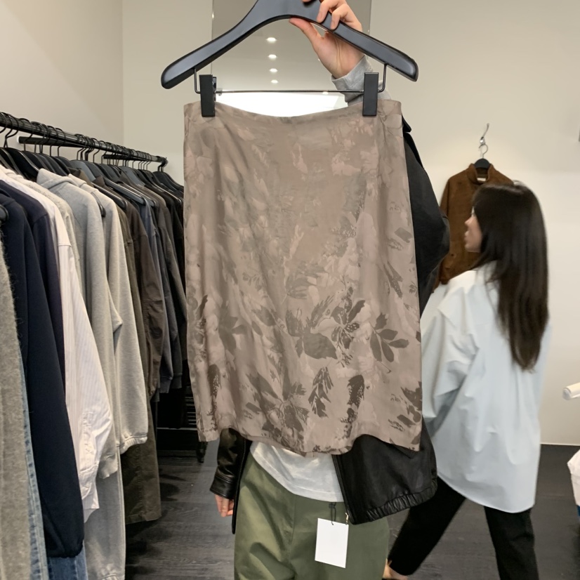 OBJECT東大門代購女裝新款人氣熱賣真品半身裙中短裙提花OBJECT半身裙/中短裙圖色1