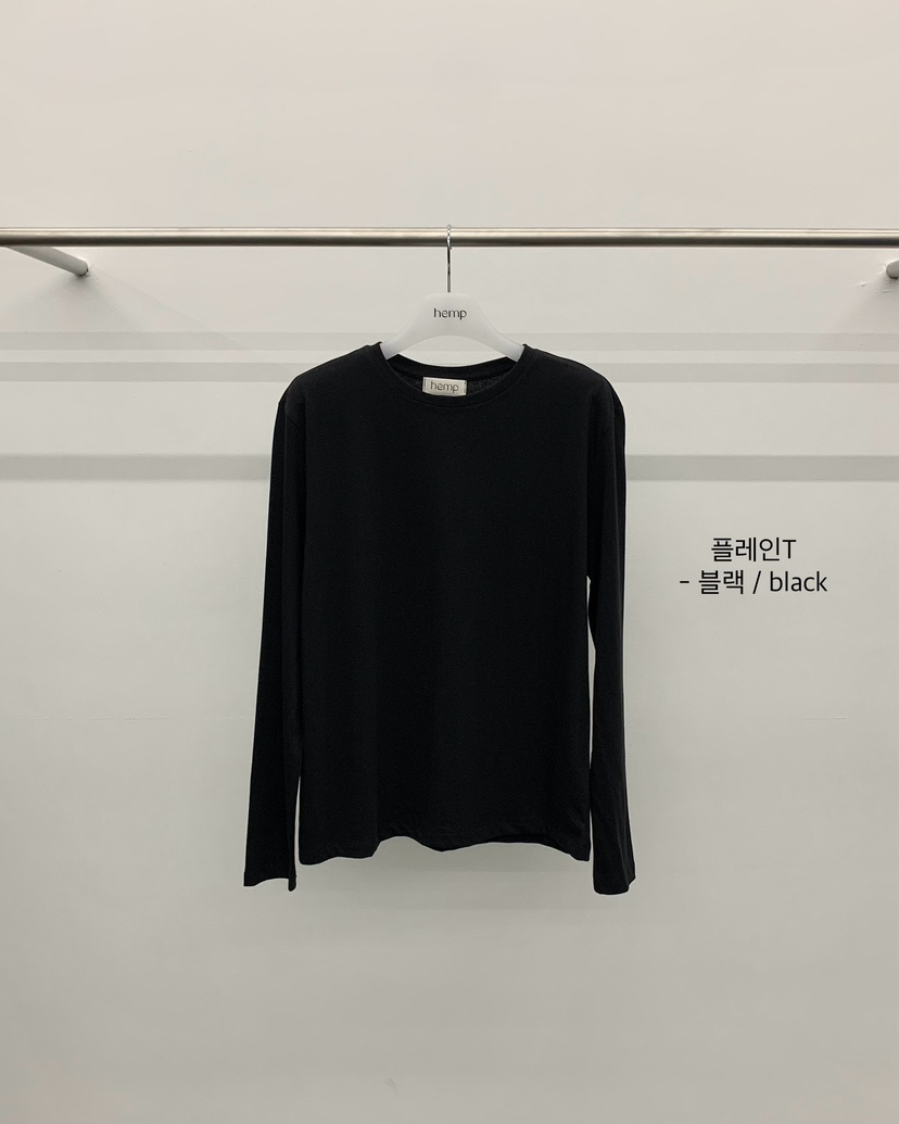 HEMP-P東大門直郵26秋季新品休閑時尚熱賣推薦人氣長袖T恤hemp長袖T恤圖色5