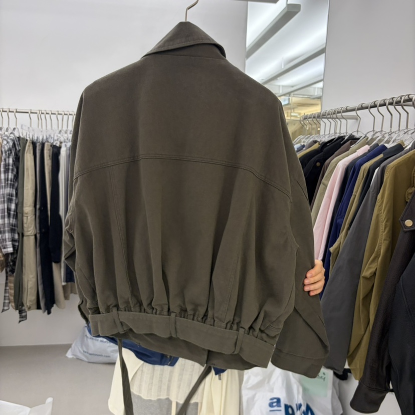 PADO東大門實拍女裝新品真品休閑人氣熱賣夾克含腰帶棉質PADO夾克