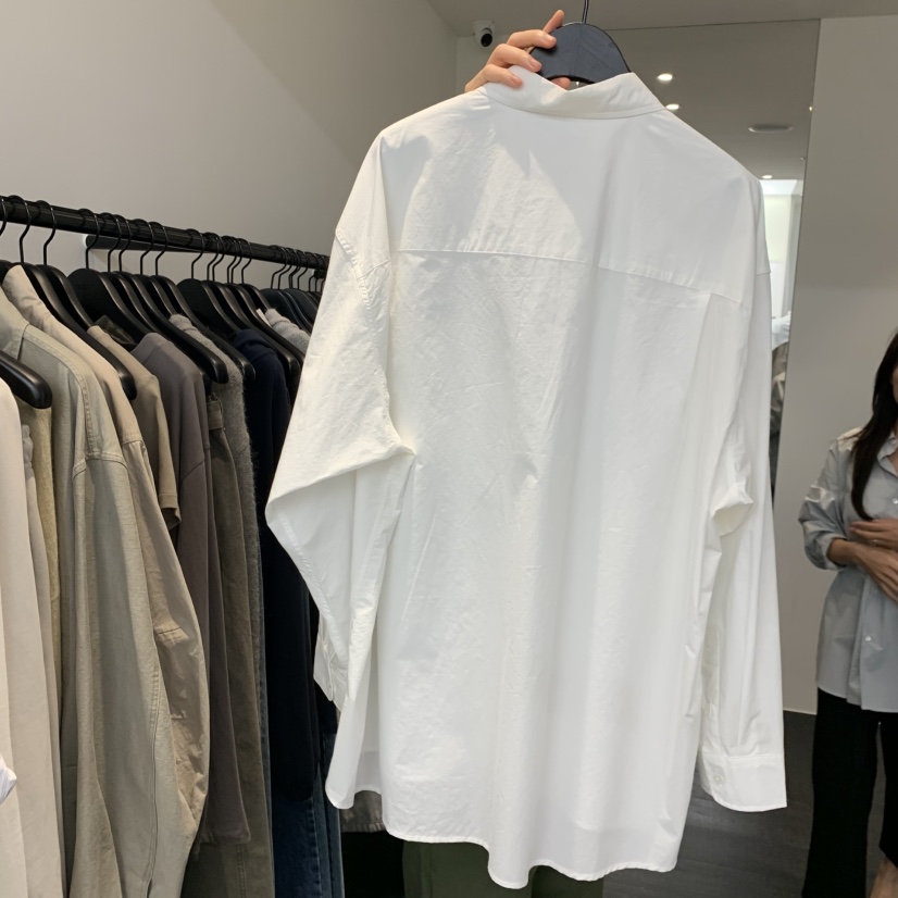 OBJECT韓國直郵女士新品熱賣真品時尚人氣襯衫蕾絲衫寬松OBJECT襯衫/蕾絲衫