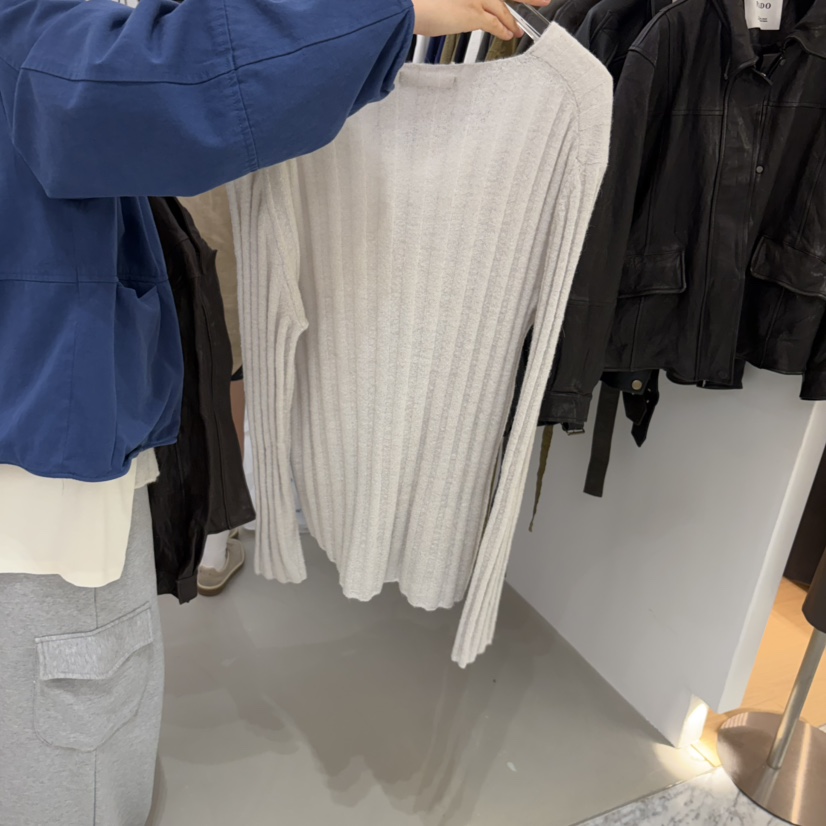 PADO東大門實拍女裝新品熱賣休閑推薦人氣時尚針織衫羅紋PADO針織衫