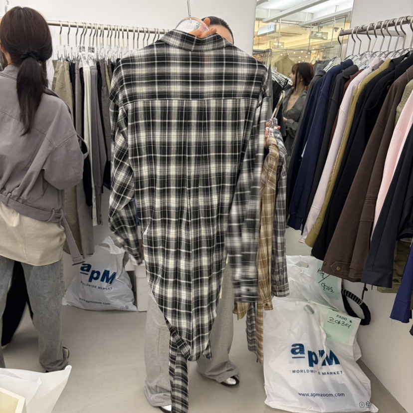 PADO東大門直郵26秋季新款人氣休閑熱賣真品時尚襯衫蕾絲衫PADO襯衫/蕾絲衫