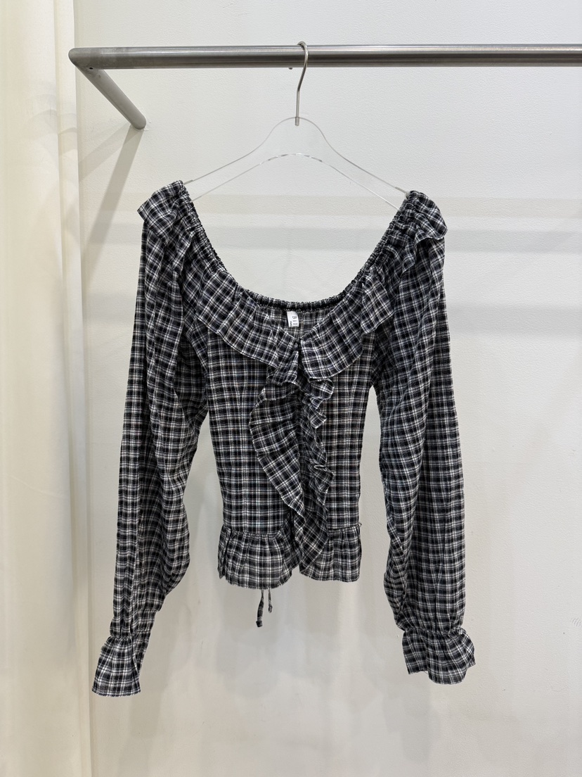 BILLION-L東大門實拍女裝新款休閑時尚推薦人氣襯衫蕾絲衫BILLION-L襯衫/蕾絲衫圖色1