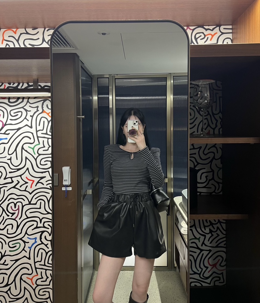 AMUSE SEOUL東大門代購26秋季新款熱賣休閑時尚推薦短褲AMUSE SEOUL短褲
