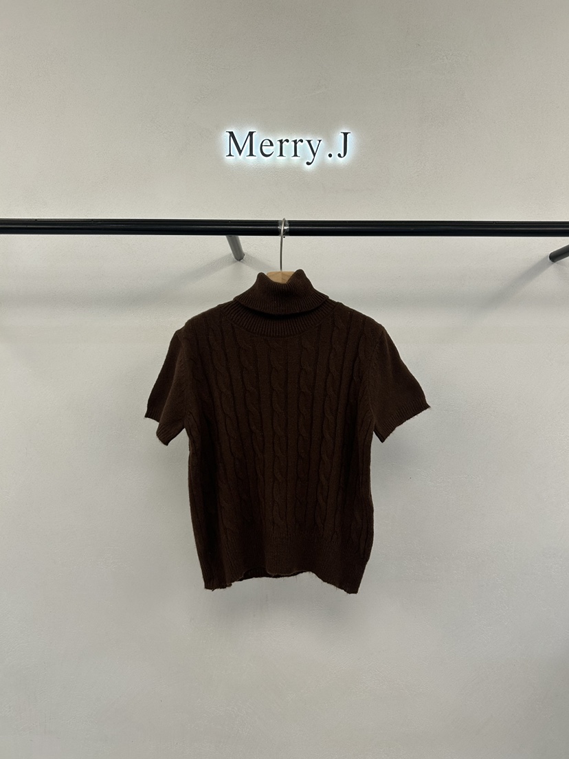 MERRY-J東大門實拍女士新款熱賣時尚休閑真品針織衫高領MERRY-J針織衫圖色3