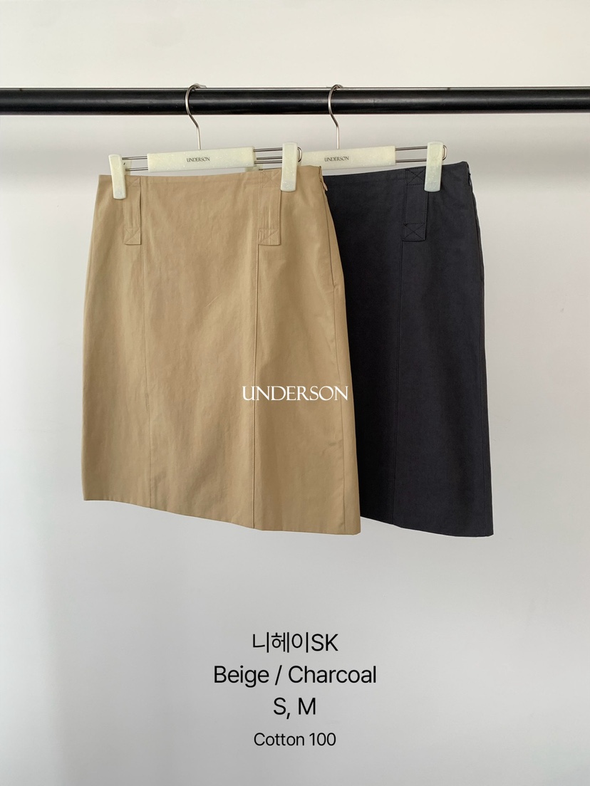 UNDERSON東大門實拍26秋季新品真品人氣休閑半身裙中短裙UNDERSON半身裙/中短裙