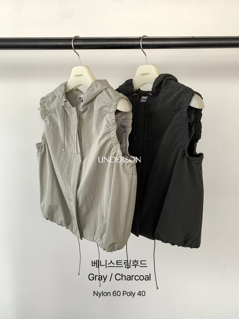 UNDERSON東大門代購女士新品真品時尚人氣休閑熱賣馬甲網狀UNDERSON馬甲