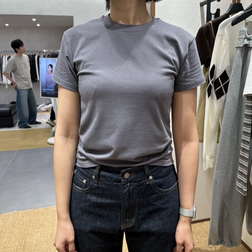 GARDEN LAYER東大門直郵26秋季新款推薦真品熱賣休閑T恤GARDEN LAYERT恤圖色4深灰色
