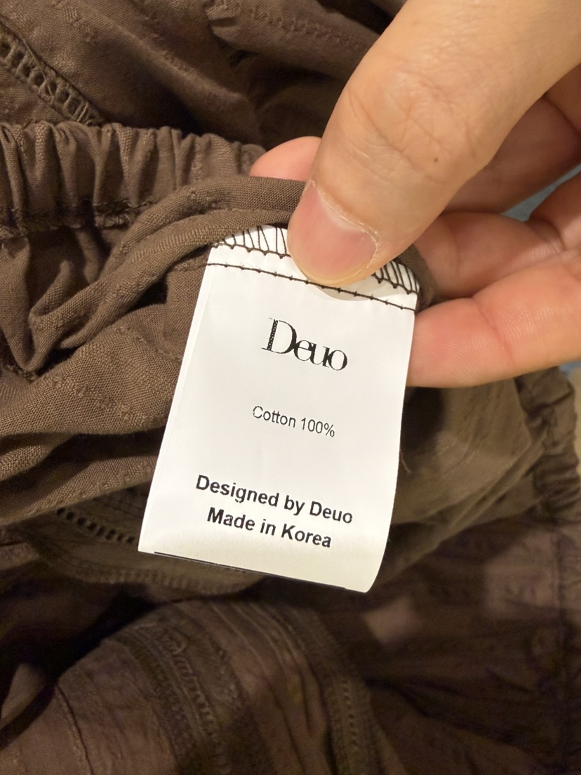 DEUO韓國代購女士新品時尚推薦熱賣真品休閑人氣襯衫蕾絲衫DEUO襯衫/蕾絲衫
