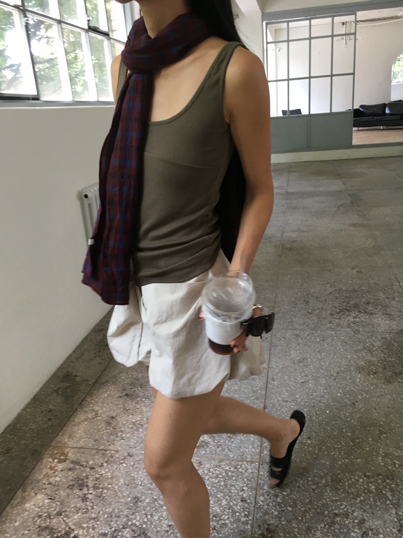 TREMA韓國直郵26秋季新品熱賣時尚真品休閑推薦人氣吊帶背心TREMA吊帶/背心