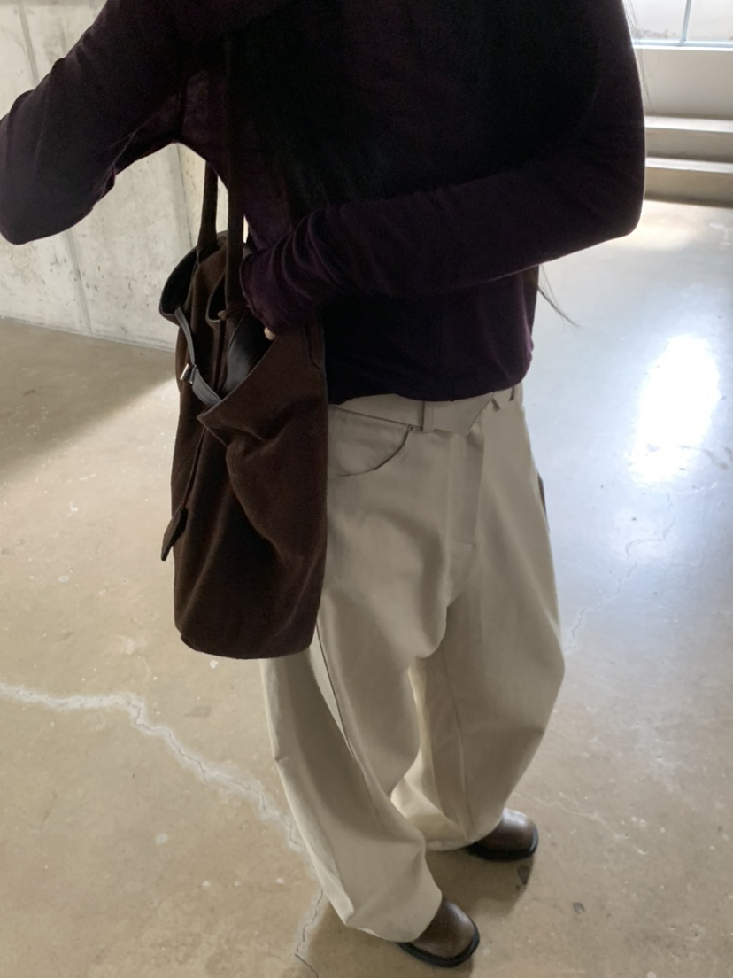 OVER NEAR東大門實拍女士新款時尚人氣推薦休閑熱賣休閑褲OVER NEAR休閑褲