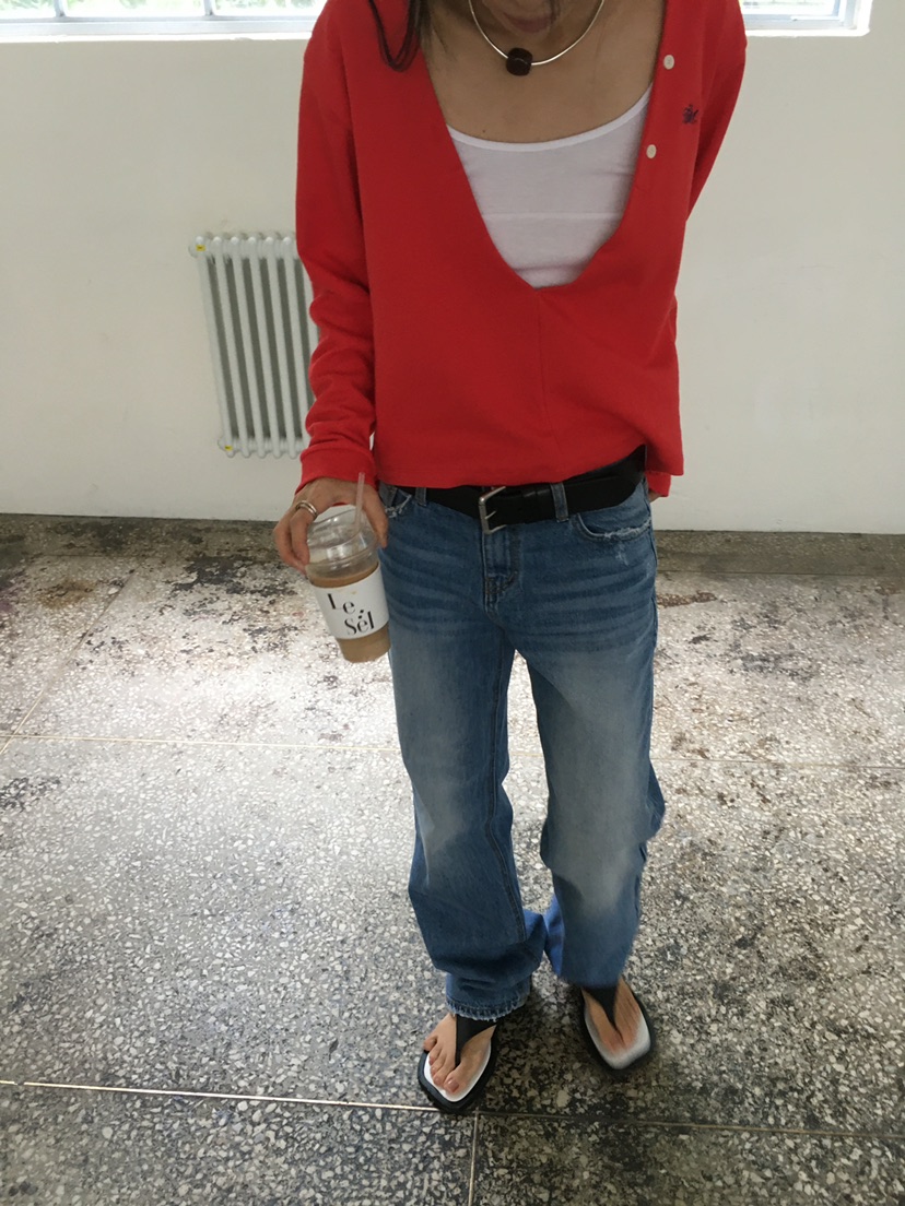 TREMA東大門實拍26秋冬新款休閑時尚推薦熱賣人氣真品牛仔褲TREMA牛仔褲